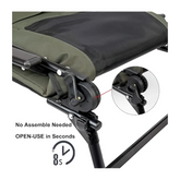 Portable Foldable Camping Chair/Bed – Multi-Use, Lightweight & Durable